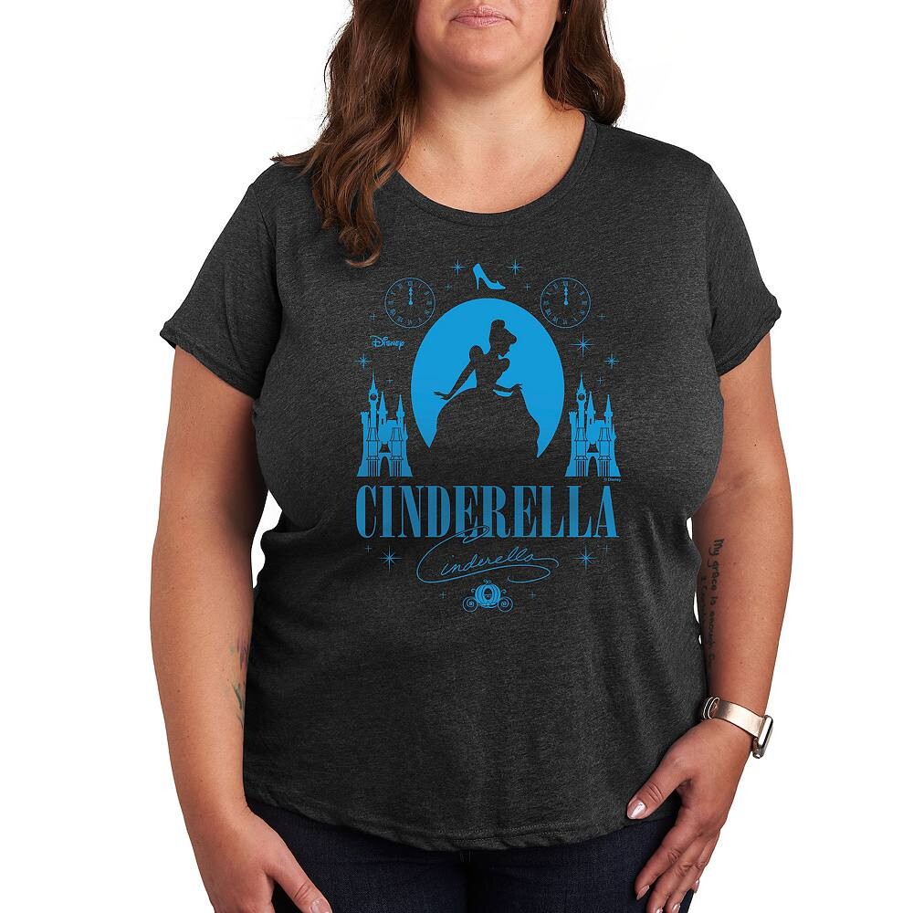 Футболка Disney's Cinderella Plus с рисунком, цвет Heather Charcoal
Футболка Disney's Cinderella Plus с рисунком, цвет Heather Charcoal