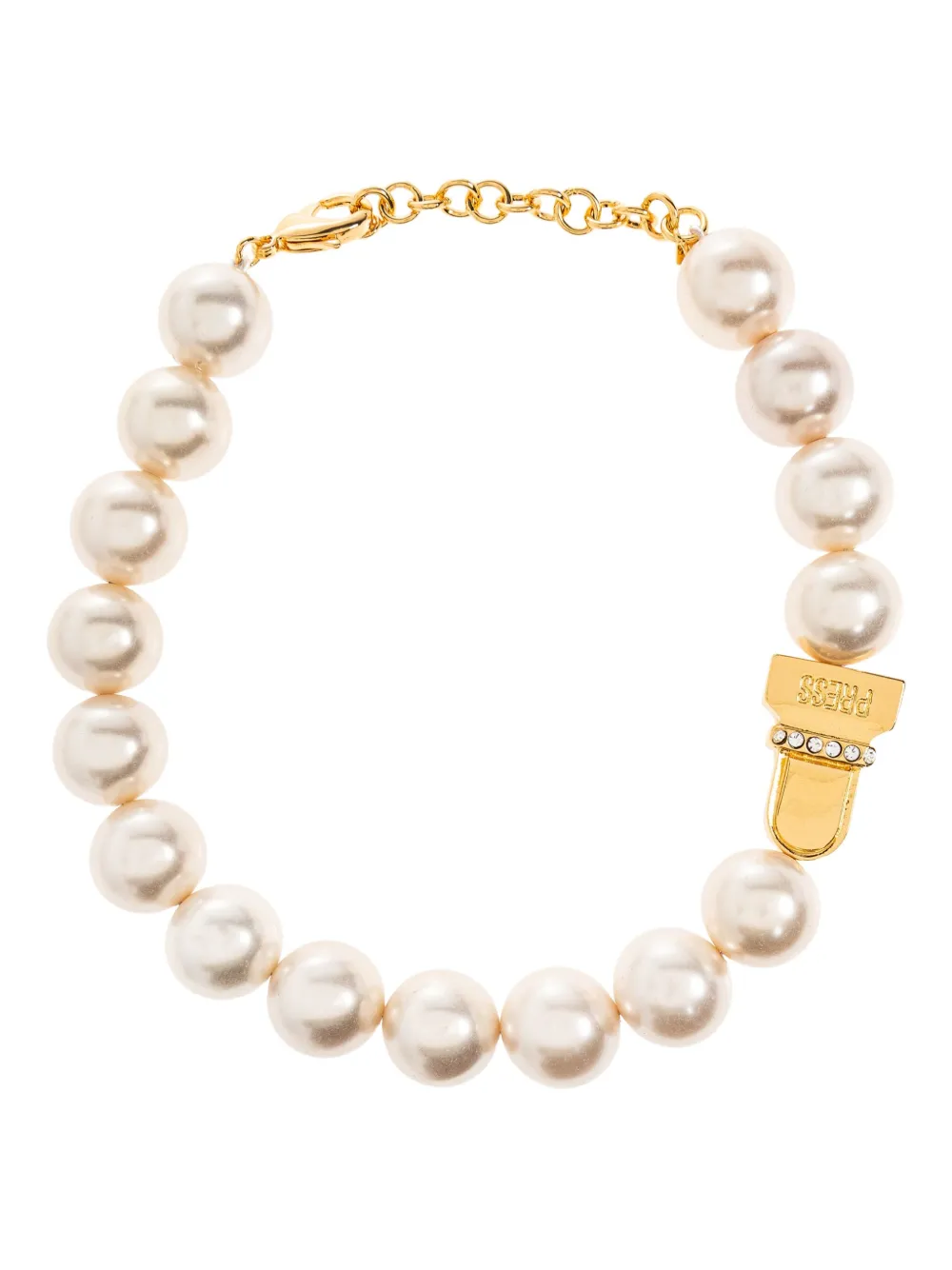 Жемчужное ожерелье Moschino, белый
Жемчужное ожерелье Moschino, белый