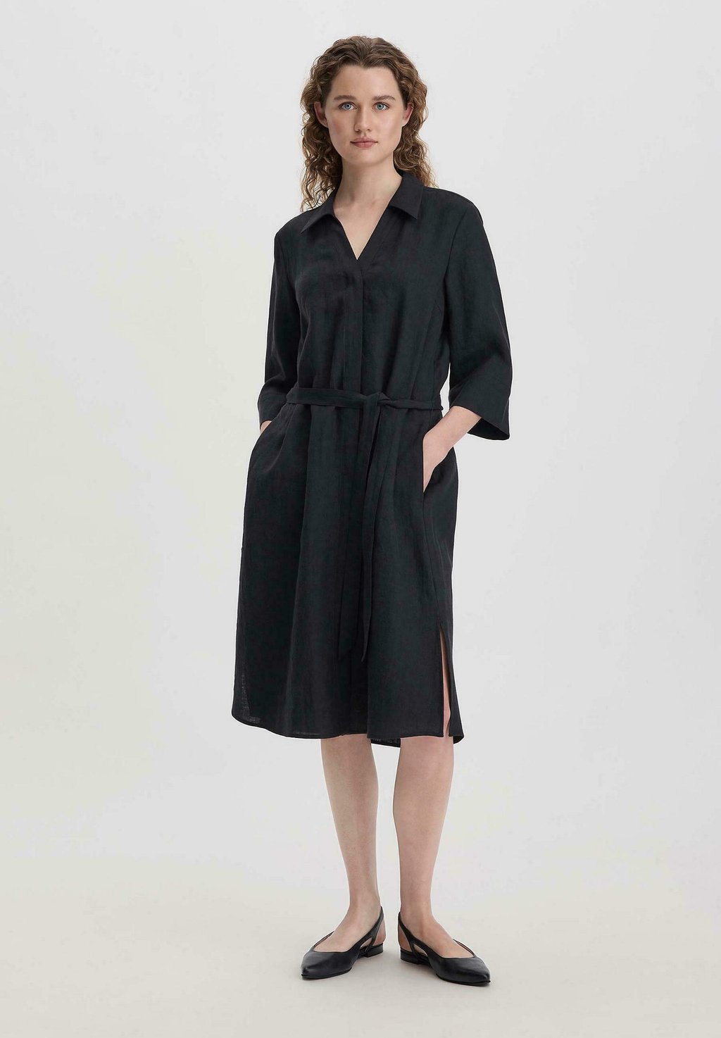 Платье-рубашка KNIELANG RELAXED hessnatur, черный
Платье-рубашка KNIELANG RELAXED hessnatur, черный