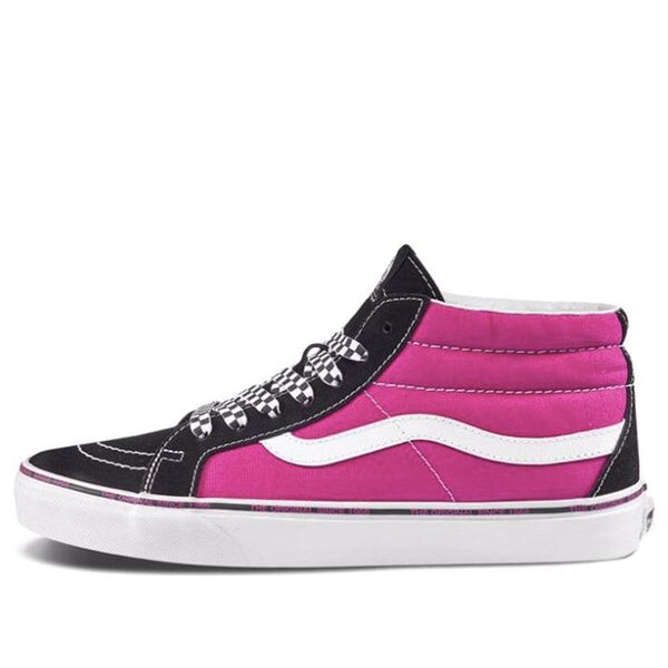 Кроссовки sk8-mid reissue 'jazzy black' Vans, розовый 
Кроссовки sk8-mid reissue 'jazzy black' Vans, розовый