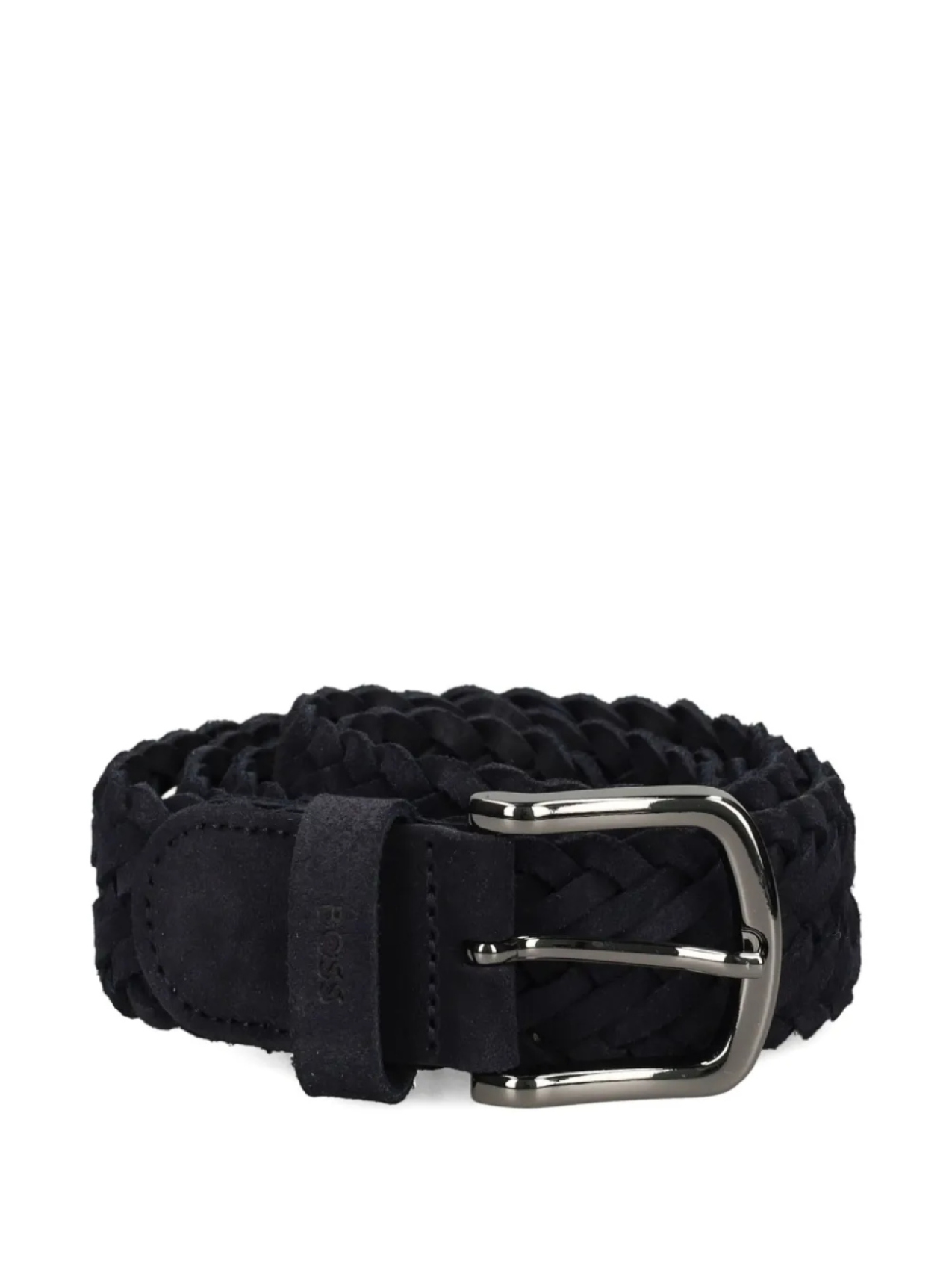 Замшевый ремень BOSS, синий 
Замшевый ремень BOSS, синий