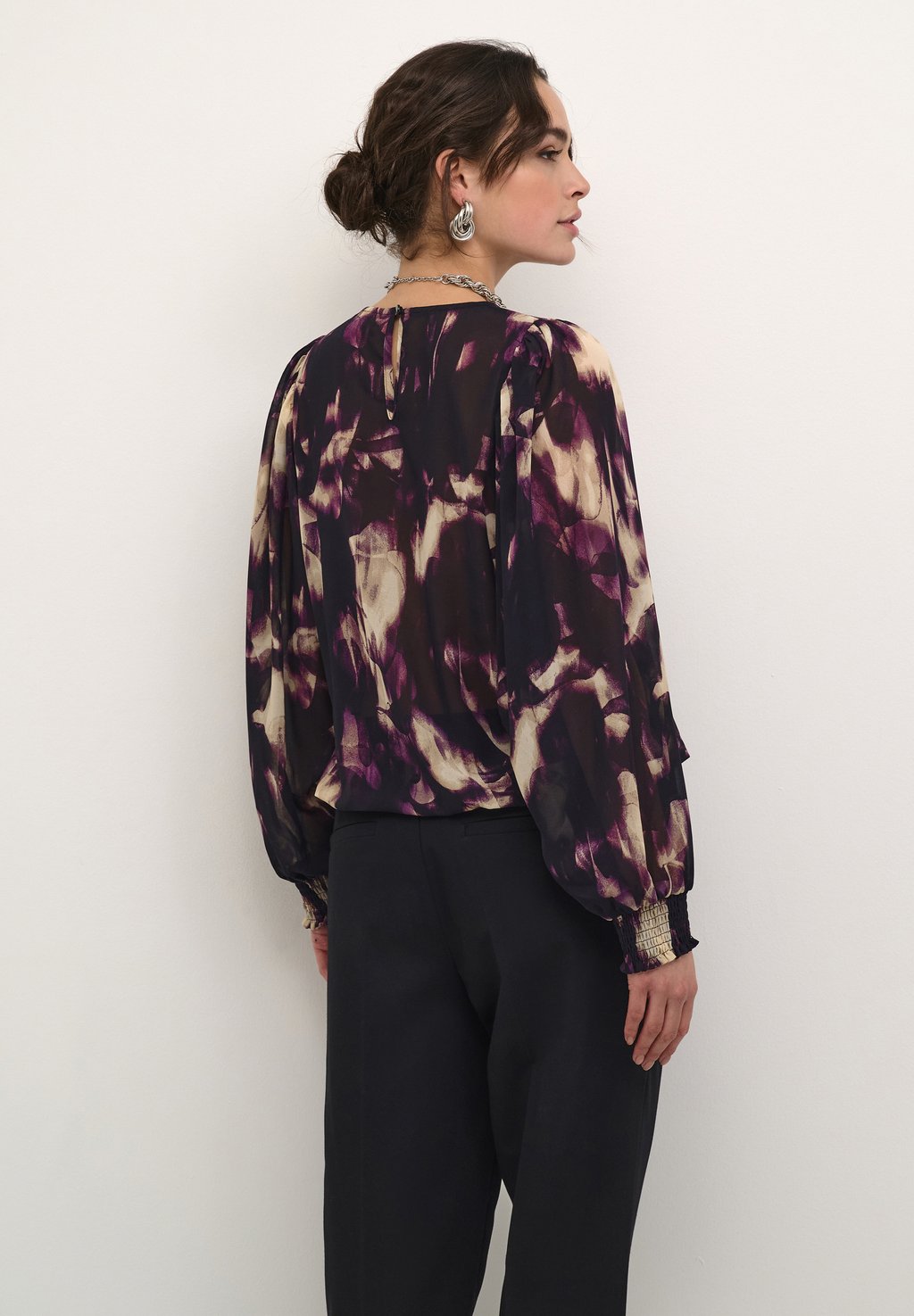 Блуза ASKA Kaffe, темно-фиолетовый
Блуза ASKA Kaffe, темно-фиолетовый