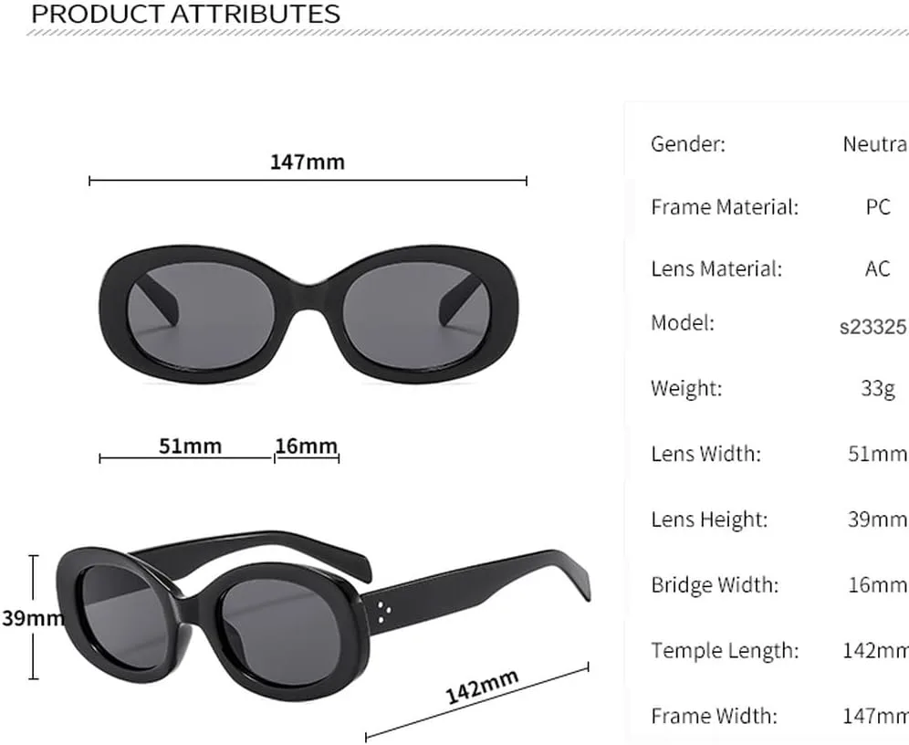 Солнцезащитные очки в овальной оправе 2027 года, ретро, маленькая оправа, универсальные, модные, для отдыха, улицы, стрельбы, женские MTZJH, Black Brown
Солнцезащитные очки в овальной оправе 2027 года, ретро, маленькая оправа, универсальные, модные, для отдыха, улицы, стрельбы, женские MTZJH, Black Brown