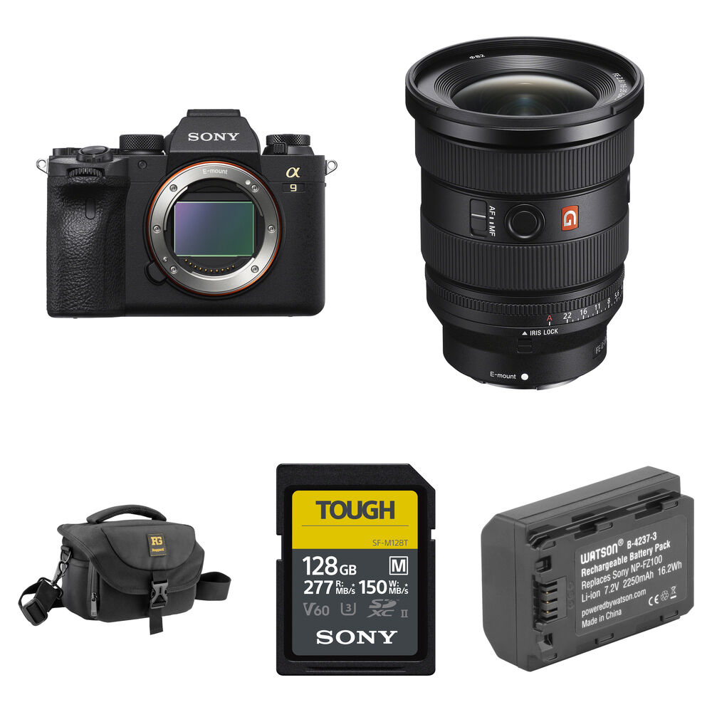 Беззеркальная камера Sony a9 II Mirrorless Camera with 16-35mm f/2.8 II Lens and
Беззеркальная камера Sony a9 II Mirrorless Camera with 16-35mm f/2.8 II Lens and