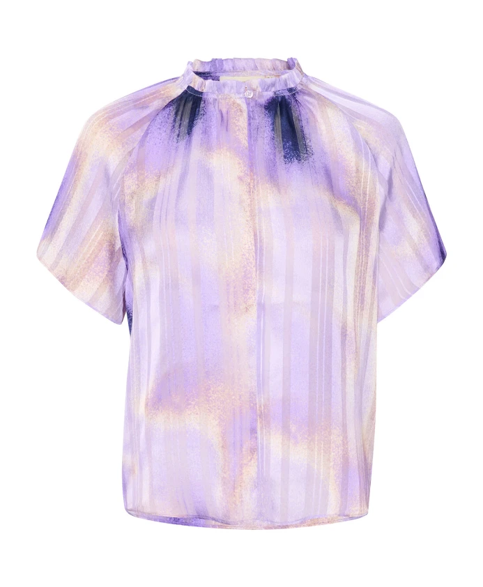 Женственная верхняя блузка с абстрактным принтом Inwear, фиолетовый
Женственная верхняя блузка с абстрактным принтом Inwear, фиолетовый