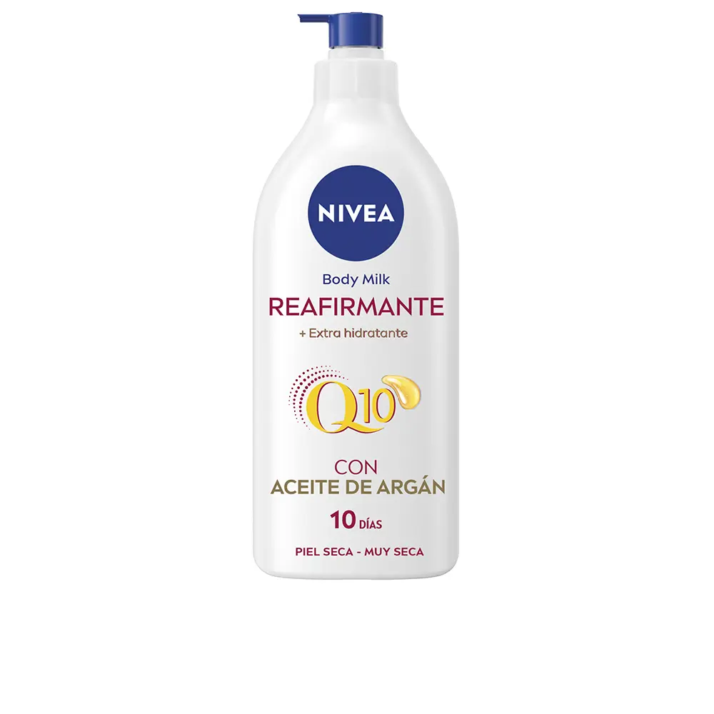 Крем для тела Q10+ reafirmante + extra hidratante leche corporal Nivea, 400 мл.
Крем для тела Q10+ reafirmante + extra hidratante leche corporal Nivea, 400 мл.