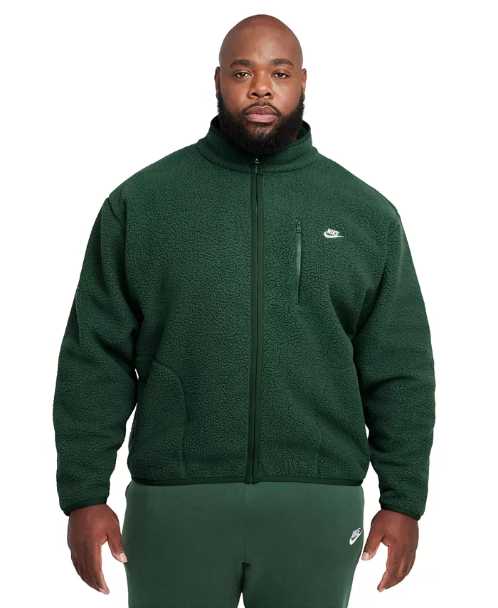 Мужская спортивная куртка Club Men's Fleece Nike, зеленый
Мужская спортивная куртка Club Men's Fleece Nike, зеленый