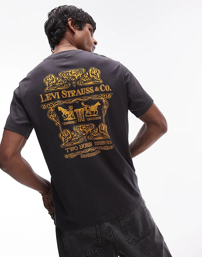 Футболка свободного кроя с архивным логотипом Levi's черного цвета
Футболка свободного кроя с архивным логотипом Levi's черного цвета