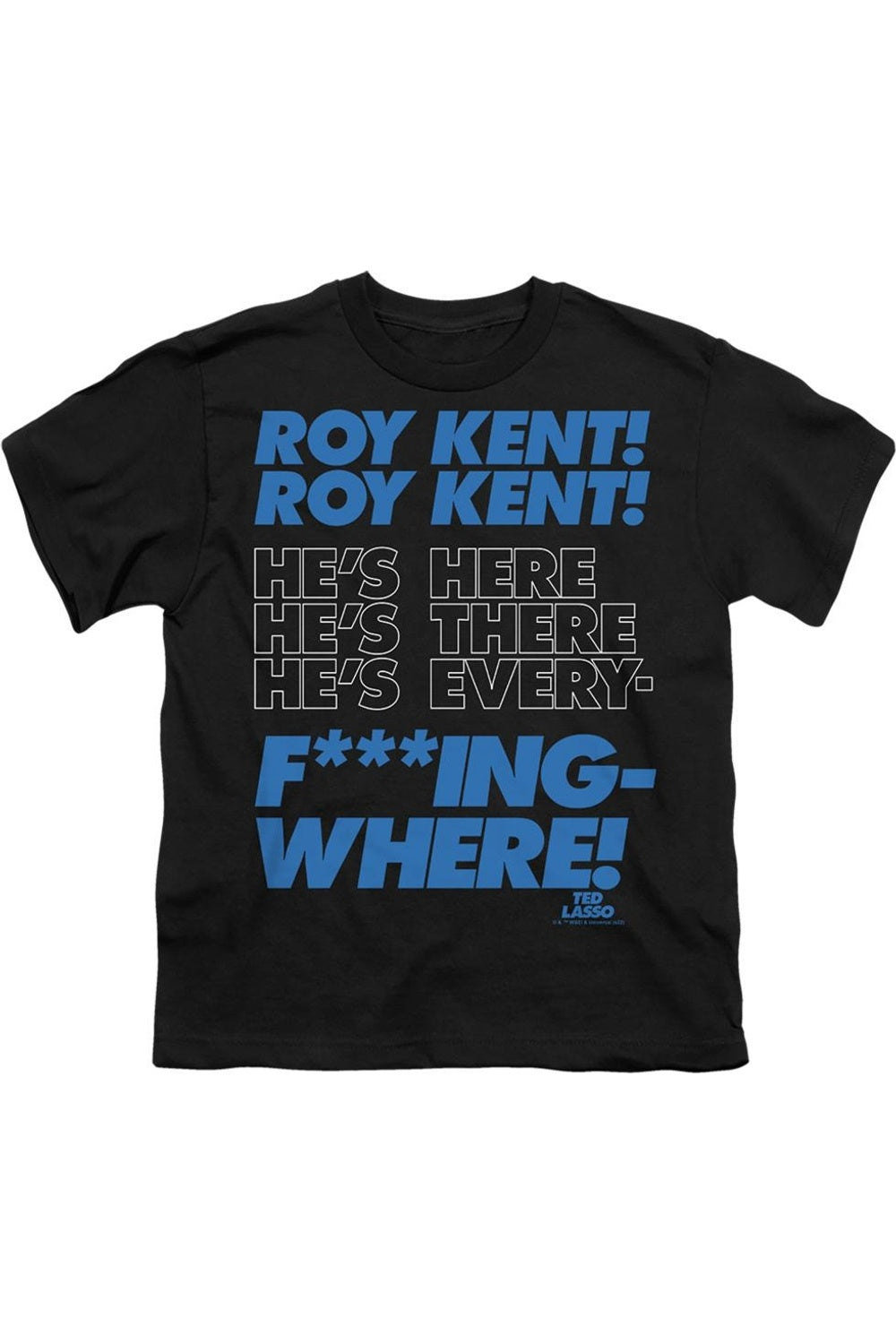 Футболка с коротким рукавом для детей "Ted Lasso" с кричалкой Roy Kent Gildan, черный
Футболка с коротким рукавом для детей "Ted Lasso" с кричалкой Roy Kent Gildan, черный