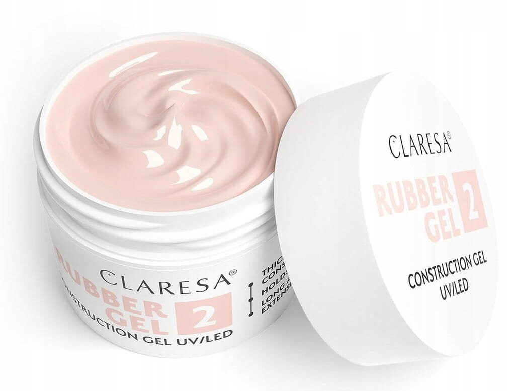 Claresa Rubber Gel 2, Наращивающий гель для наращивания ногтей, теплый светло-розовый, 90г
Claresa Rubber Gel 2, Наращивающий гель для наращивания ногтей, теплый светло-розовый, 90г