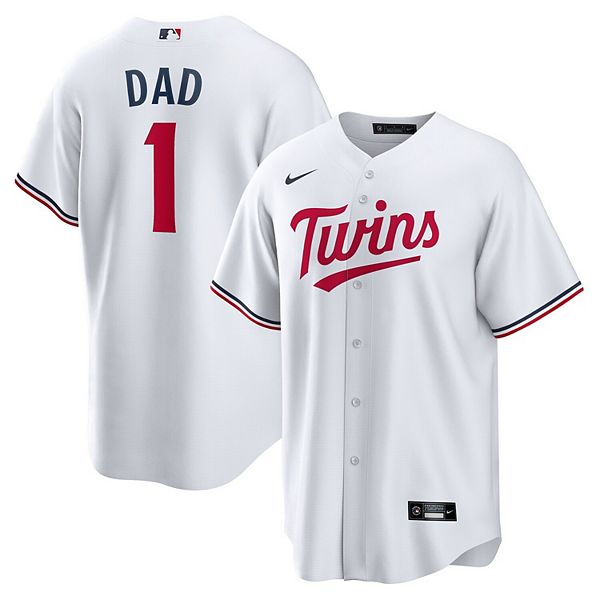 Мужская белая реплика футболки Minnesota Twins #1 Dad Nike
Мужская белая реплика футболки Minnesota Twins #1 Dad Nike