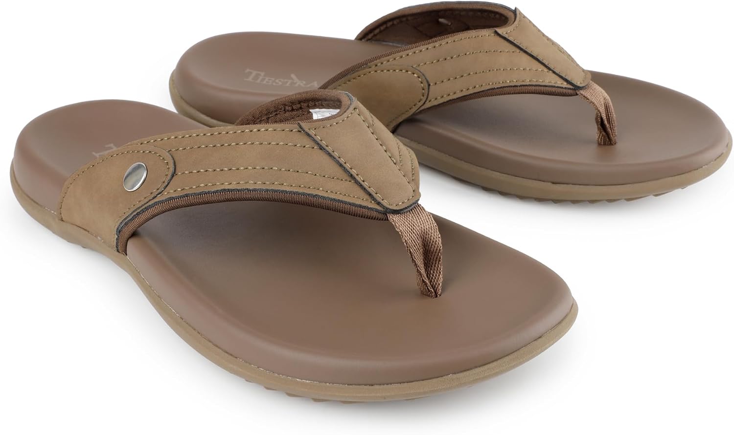 Мужские летние сандалии для пляжа, прочные и мягкие - спортивные шлепанцы с амортизацией, поддержкой свода стопы и комфортом, повседневные вьетнамки для дома и улицы, Прочная подошва с противоскользящим эффектом Tiestra, коричневый
Мужские летние сандалии для пляжа, прочные и мягкие - спортивные шлепанцы с амортизацией, поддержкой свода стопы и комфортом, повседневные вьетнамки для дома и улицы, Прочная подошва с противоскользящим эффектом Tiestra, коричневый