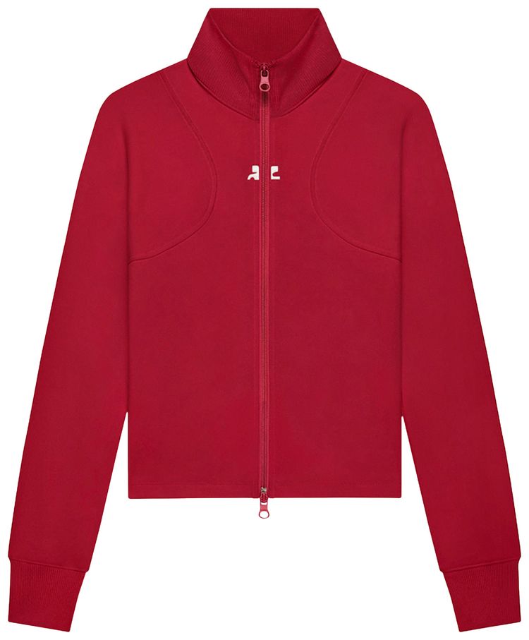 Куртка Courrèges Scuba Tracksuit Interlock Jacket 'Ruby', красный 
Куртка Courrèges Scuba Tracksuit Interlock Jacket 'Ruby', красный