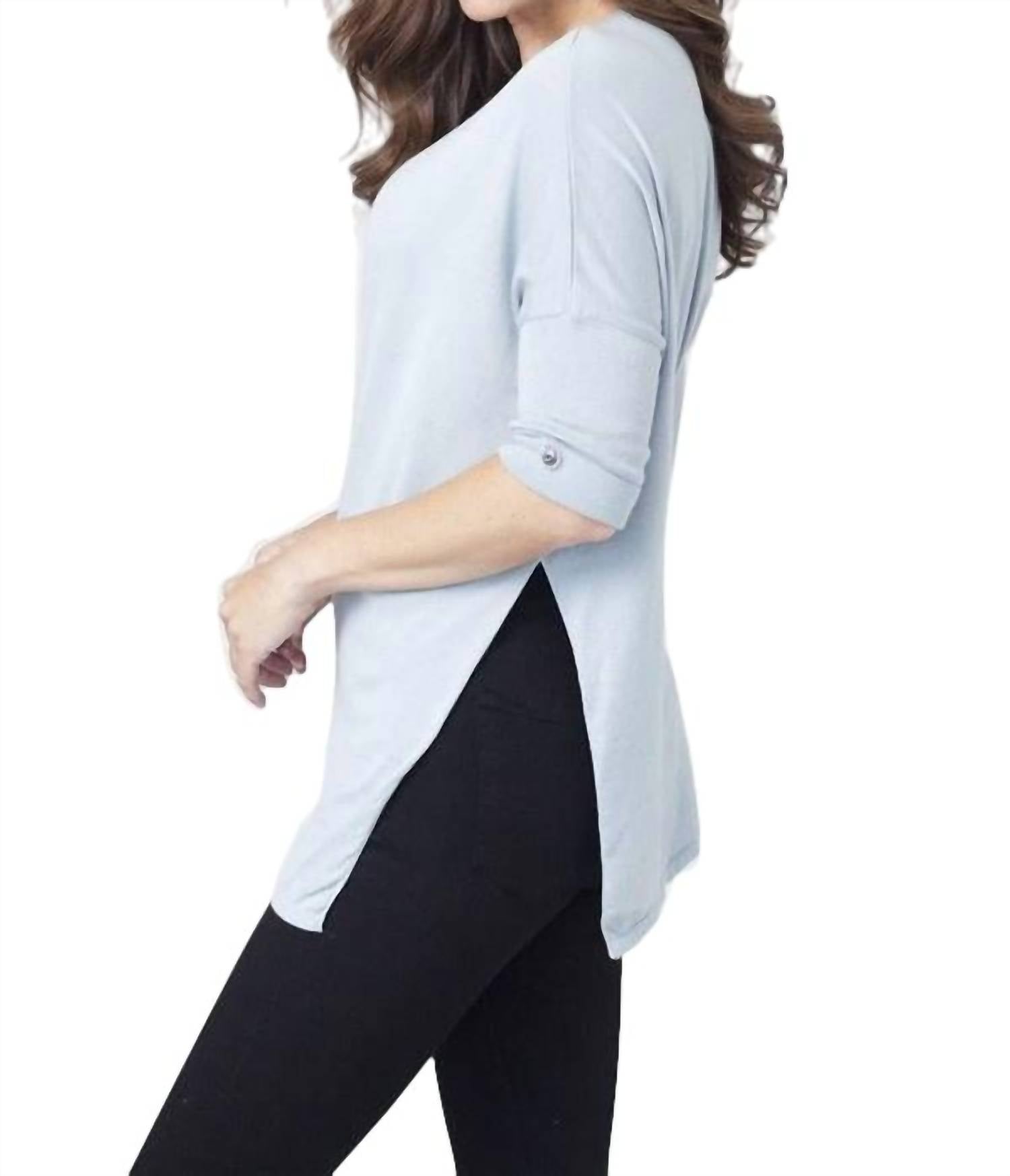 Высокий-низкий топ в сиреневом цвете ANGEL
Высокий-низкий топ в сиреневом цвете ANGEL