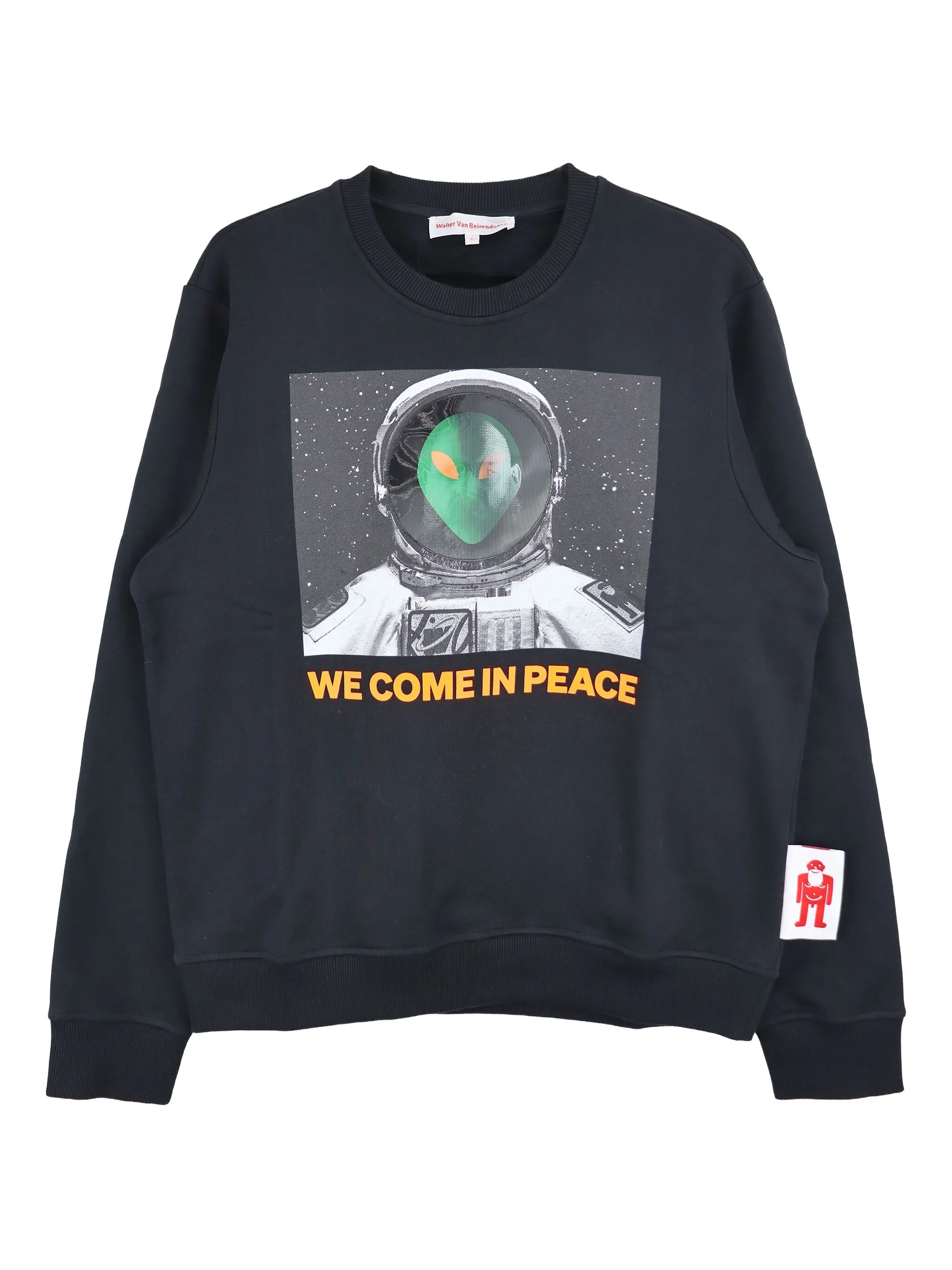 Толстовка W-Space Walter Van Beirendonck, черный
Толстовка W-Space Walter Van Beirendonck, черный