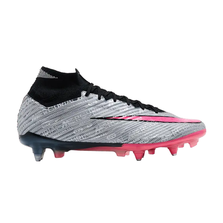 Бутсы Nike Zoom Mercurial Superfly 9 Elite SG Pro AC '25th Anniversary Pack', серебряный
Бутсы Nike Zoom Mercurial Superfly 9 Elite SG Pro AC '25th Anniversary Pack', серебряный