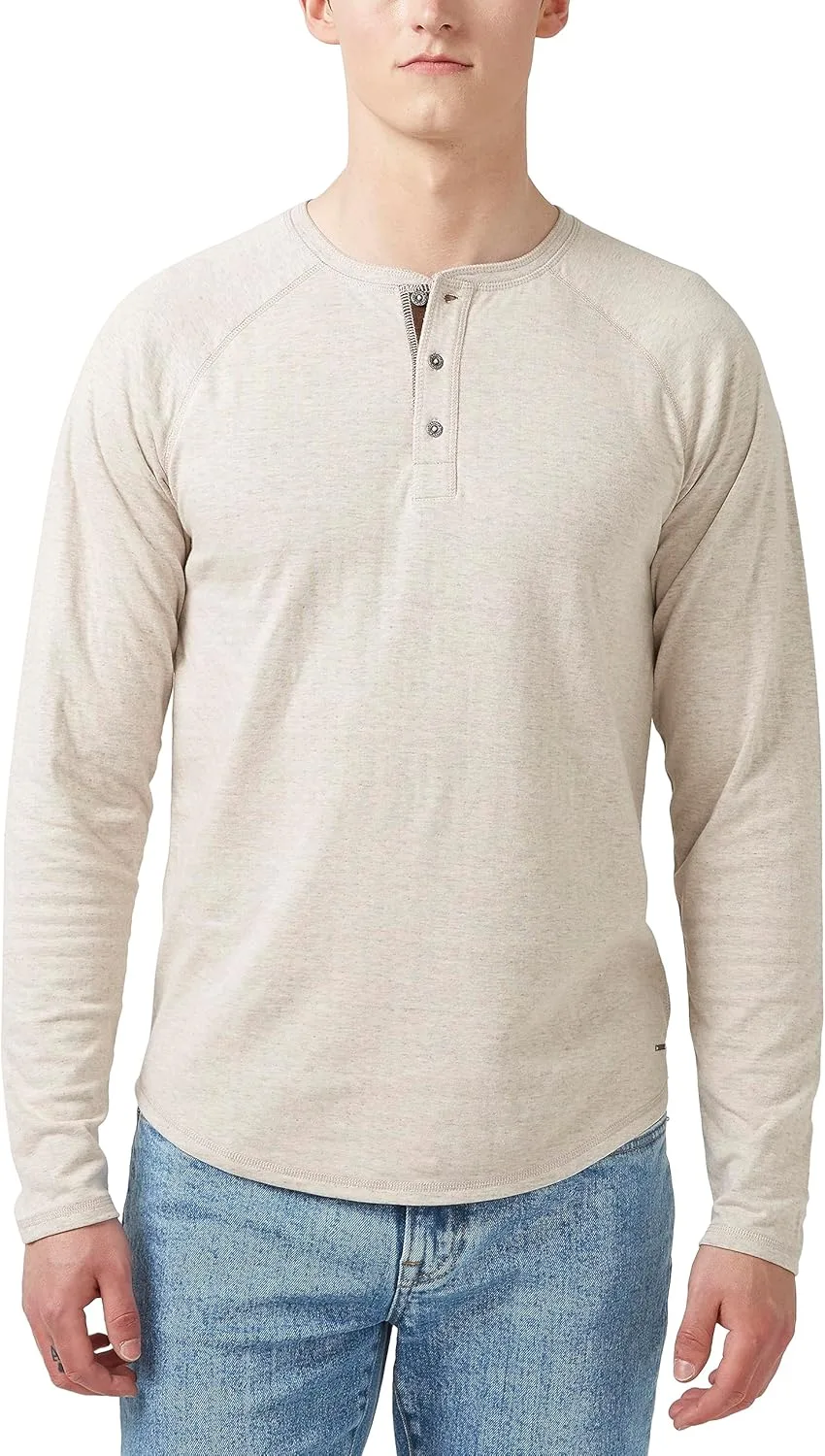 Buffalo David Bitton мужская длинная футболка-поло, Milk
Buffalo David Bitton мужская длинная футболка-поло, Milk