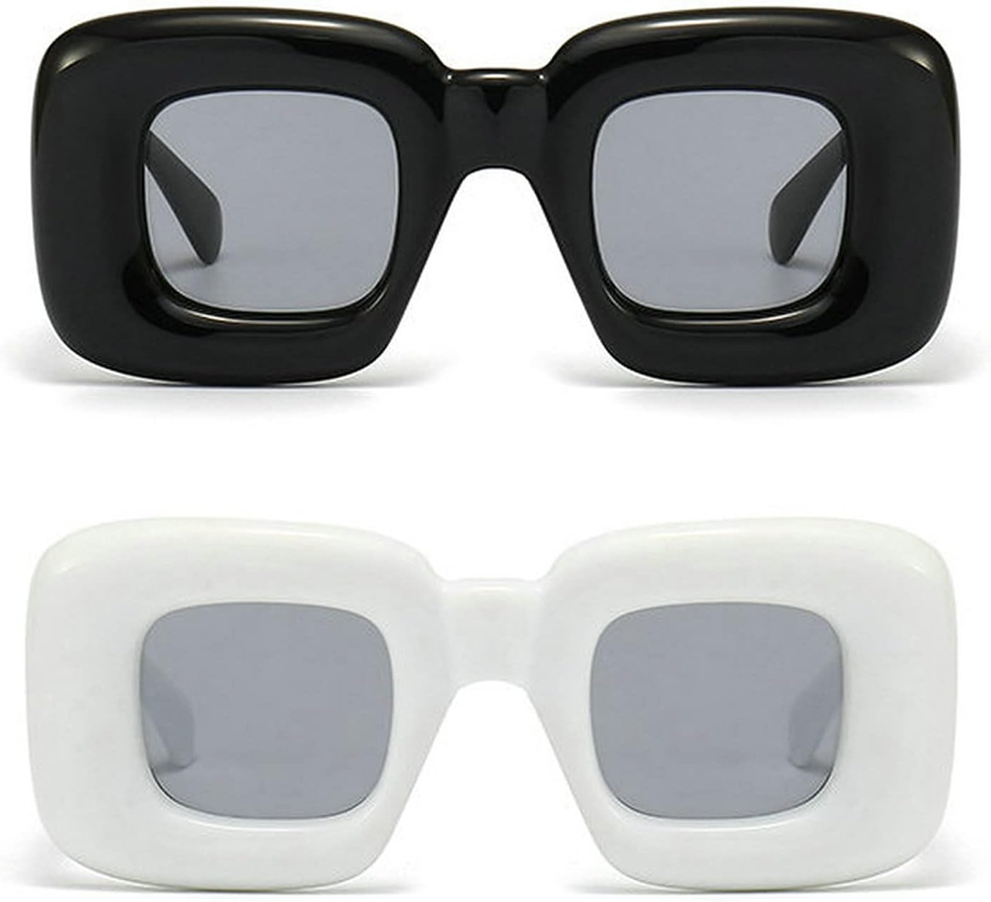 Солнцезащитные очки COTIA Retro Square Candy Color для женщин, модные в стиле панк и хип-хоп, прямоугольные, с защитой от УФ-излучения UV400, для мужчин, уникальные, 2pcs Black+white
Солнцезащитные очки COTIA Retro Square Candy Color для женщин, модные в стиле панк и хип-хоп, прямоугольные, с защитой от УФ-излучения UV400, для мужчин, уникальные, 2pcs Black+white