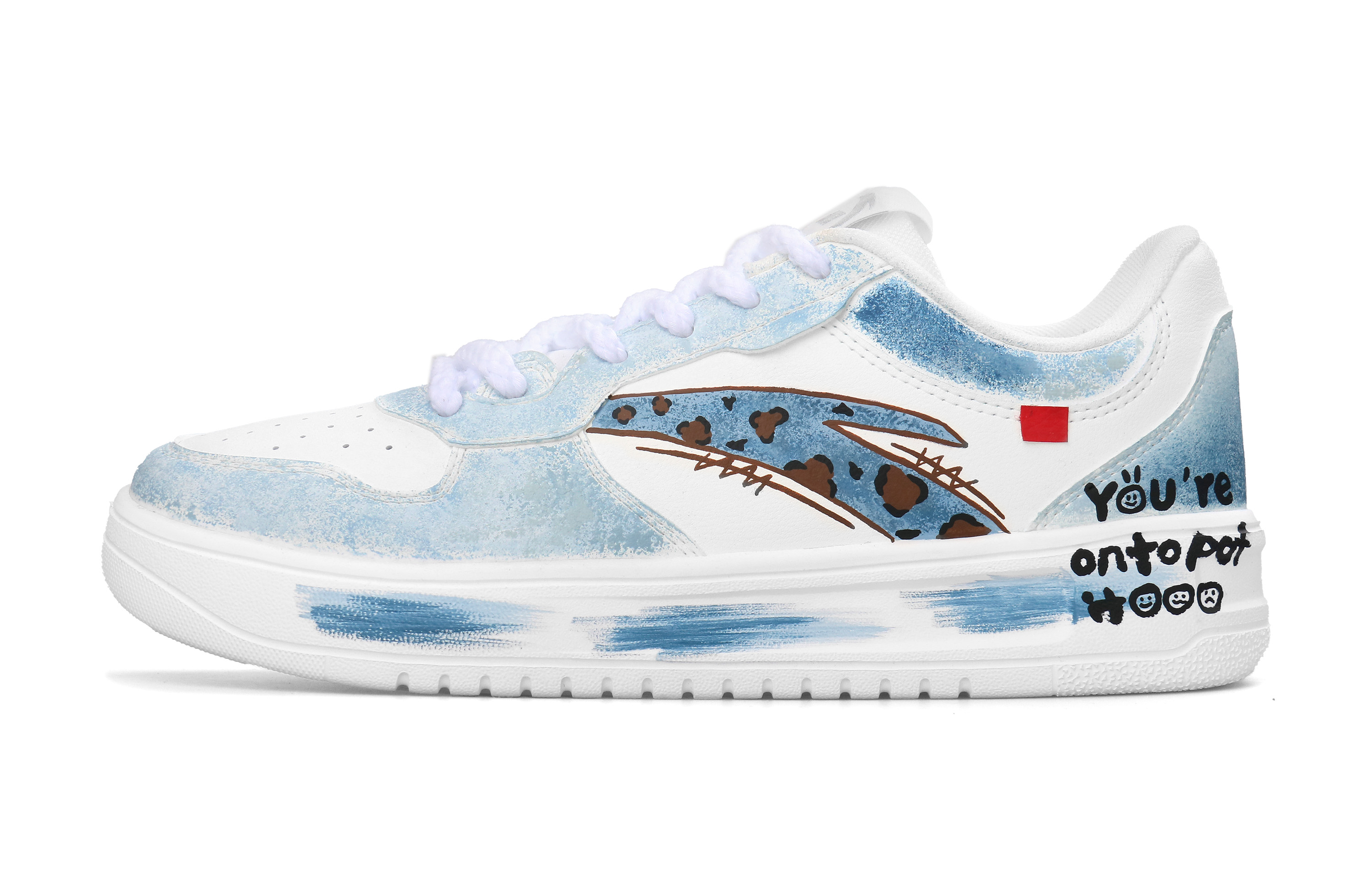 ANTA Комфортные нескользящие износостойкие низкие кроссовки для скейтбординга мужские, белые, синие, коричневые
ANTA Комфортные нескользящие износостойкие низкие кроссовки для скейтбординга мужские, белые, синие, коричневые