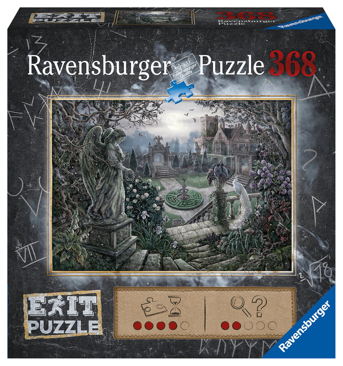 Ravensburger, пазл, Выход, Полночь в саду, 368 шт.
Ravensburger, пазл, Выход, Полночь в саду, 368 шт.