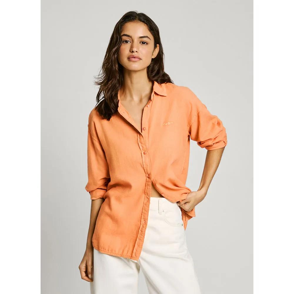 Рубашка с длинным рукавом Pepe Jeans Chipper, оранжевый
Рубашка с длинным рукавом Pepe Jeans Chipper, оранжевый