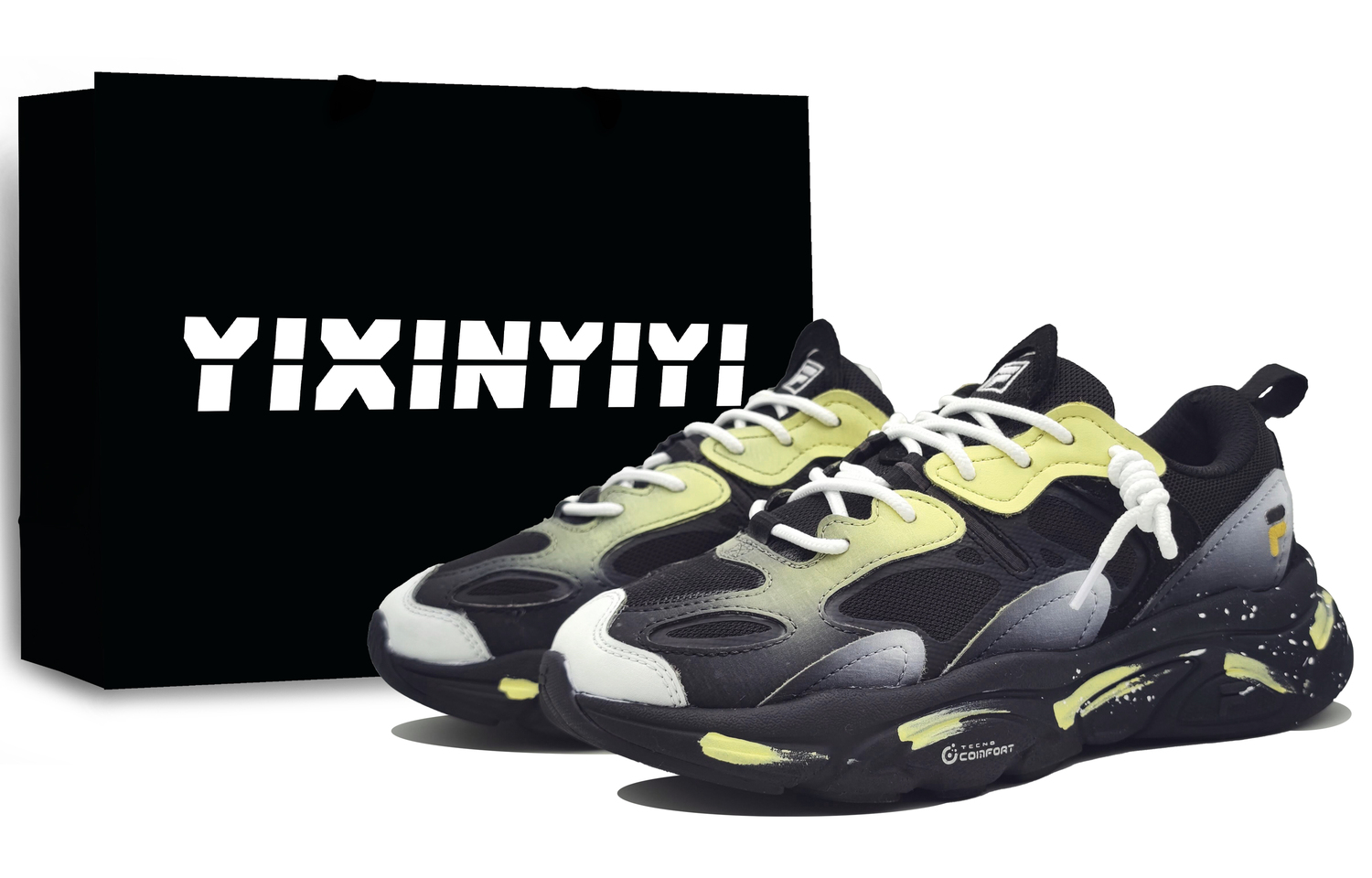 Fila Амортизирующие, износостойкие низкие массивные кроссовки для мужчин, ярко-желтого цвета
Fila Амортизирующие, износостойкие низкие массивные кроссовки для мужчин, ярко-желтого цвета