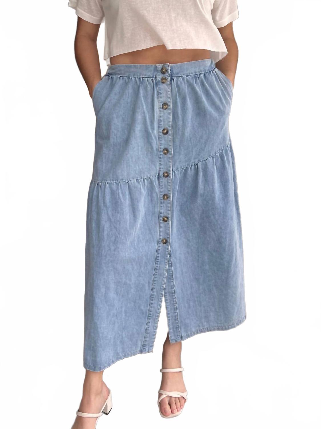 Юбка Lola Maxi из денима Gilli, Denim
Юбка Lola Maxi из денима Gilli, Denim