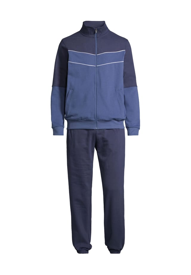 Тренировочный спортивный костюм с воротником-стойкой Alex, синий
Тренировочный спортивный костюм с воротником-стойкой Alex, синий