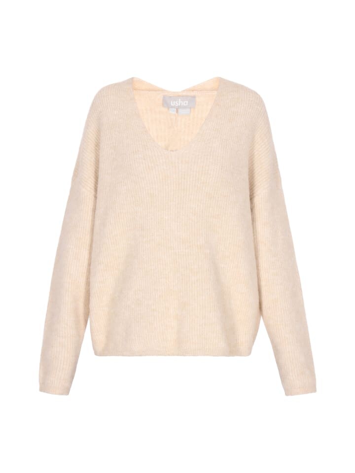 Пуловер Usha, цвет beige melange
Пуловер Usha, цвет beige melange