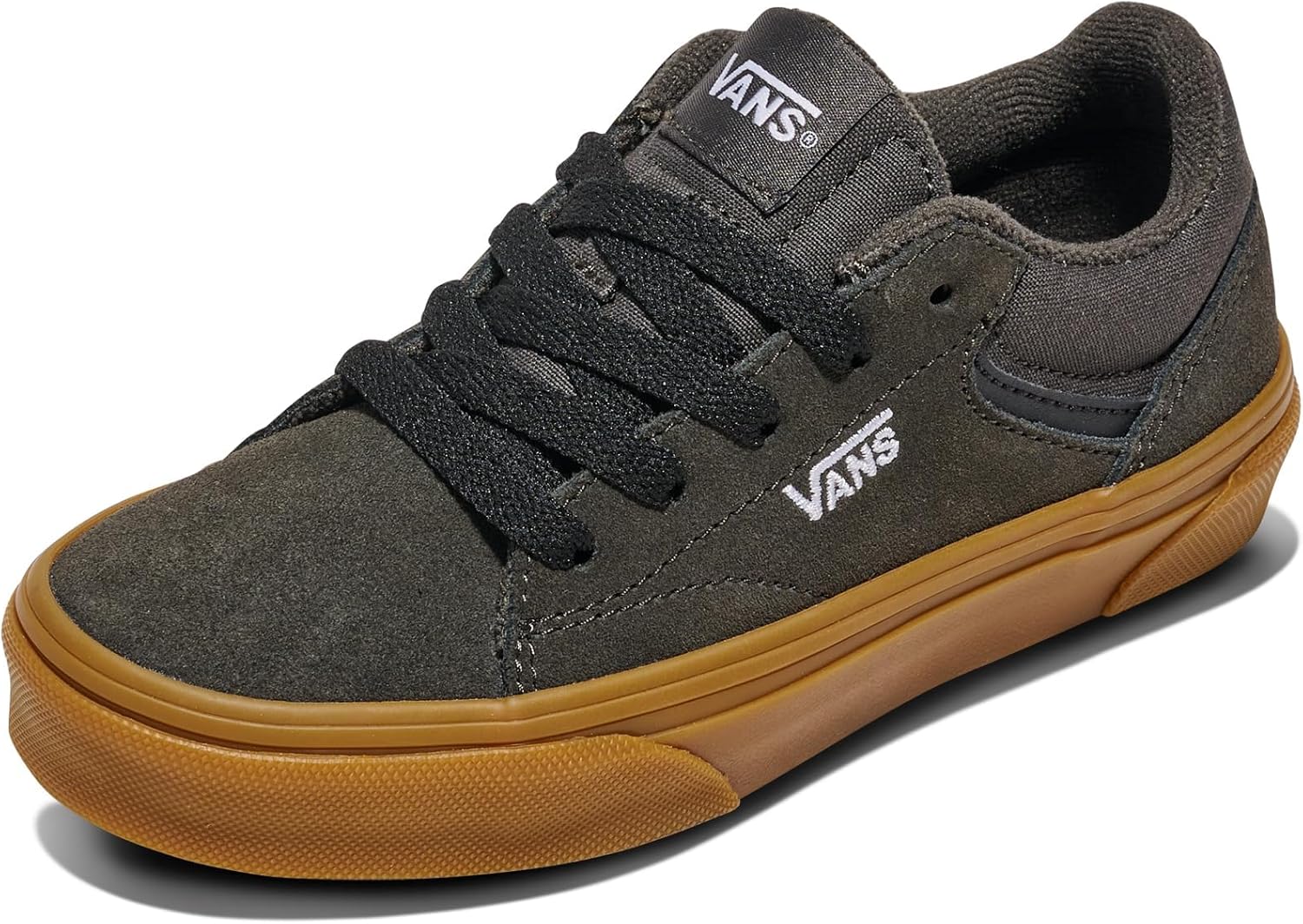 Vans Seldan Shoe | Детские ретро-кроссовки в стиле теннис для мальчиков и девочек, повседневная мода, Gum Faded Black
Vans Seldan Shoe | Детские ретро-кроссовки в стиле теннис для мальчиков и девочек, повседневная мода, Gum Faded Black