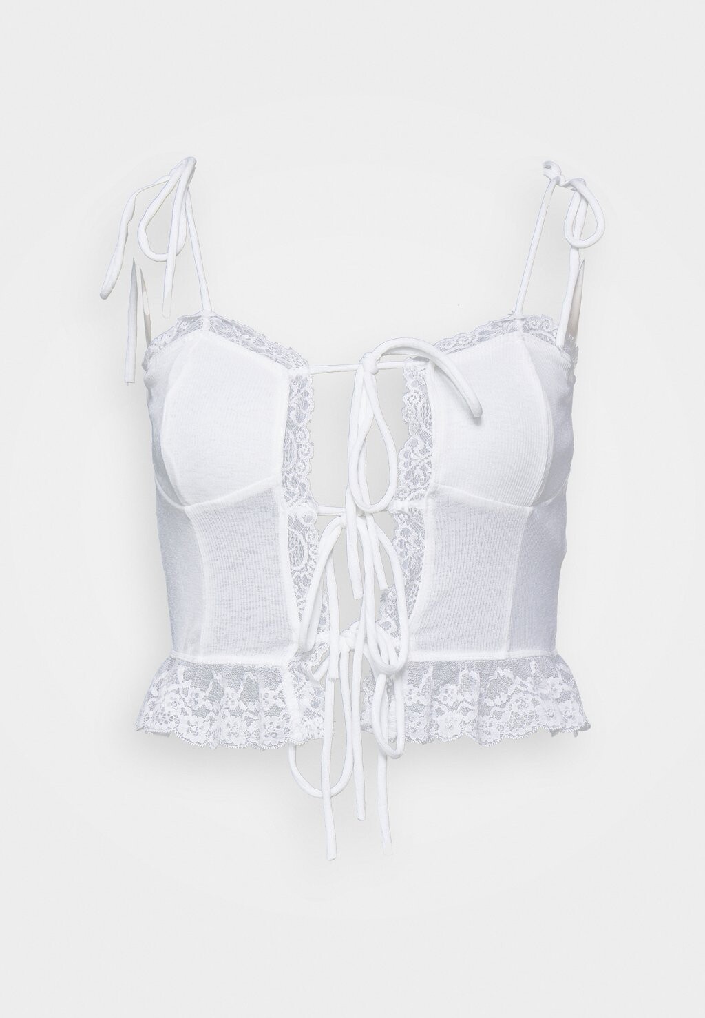 Топ SINGLET Gina Tricot, кремовый
Топ SINGLET Gina Tricot, кремовый