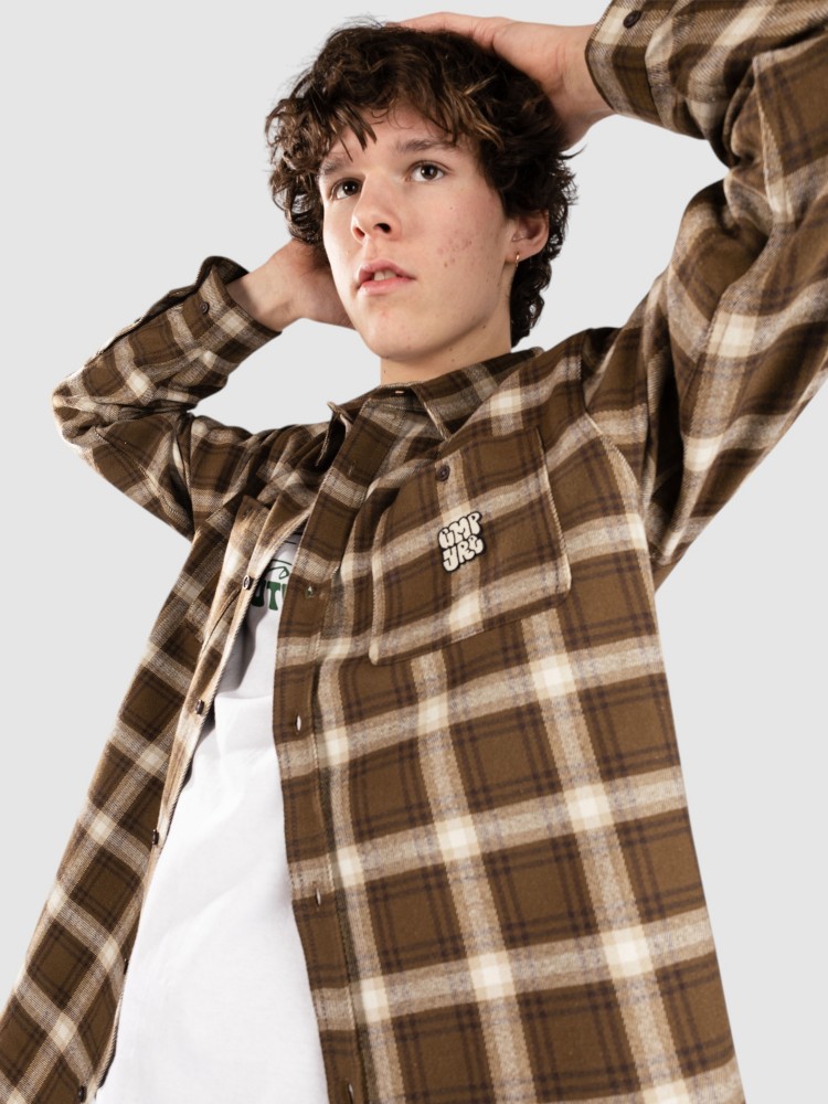 Рубашка Empyre Browser Brushed Flannel Hemd, brown
Рубашка Empyre Browser Brushed Flannel Hemd, brown