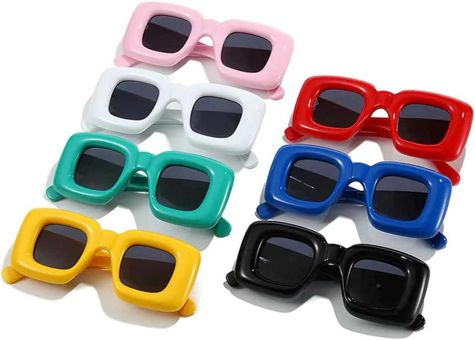 Ретро-солнцезащитные очки с металлическими шарнирами, конфетного цвета, толстые линзы, модные для женщин и мужчин, защита от УФ-излучения UV400 HVTVTLA, Silver Mirror
Ретро-солнцезащитные очки с металлическими шарнирами, конфетного цвета, толстые линзы, модные для женщин и мужчин, защита от УФ-излучения UV400 HVTVTLA, Silver Mirror