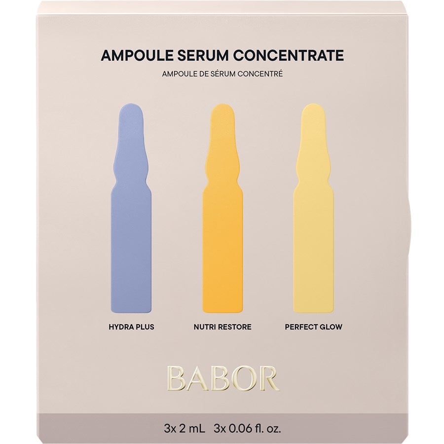Сыворотка для лица BABOR Ampoule Serum Concentrates, Ampoule Concentrates Hydra Plus 2 ml + Ampoule Concentrates Perfect Glow 2 ml + Nutri Restore 2 ml / 3 x 2 ml
Сыворотка для лица BABOR Ampoule Serum Concentrates, Ampoule Concentrates Hydra Plus 2 ml + Ampoule Concentrates Perfect Glow 2 ml + Nutri Restore 2 ml / 3 x 2 ml