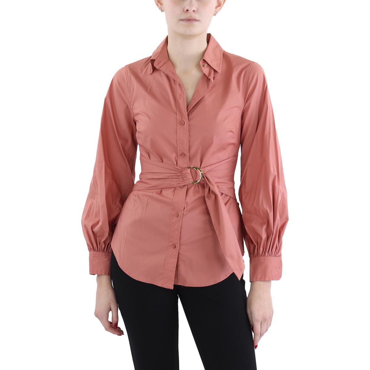 Женский топ с запахом и пряжкой на воротнике Lauren Ralph Lauren, цвет pink mahogany
Женский топ с запахом и пряжкой на воротнике Lauren Ralph Lauren, цвет pink mahogany