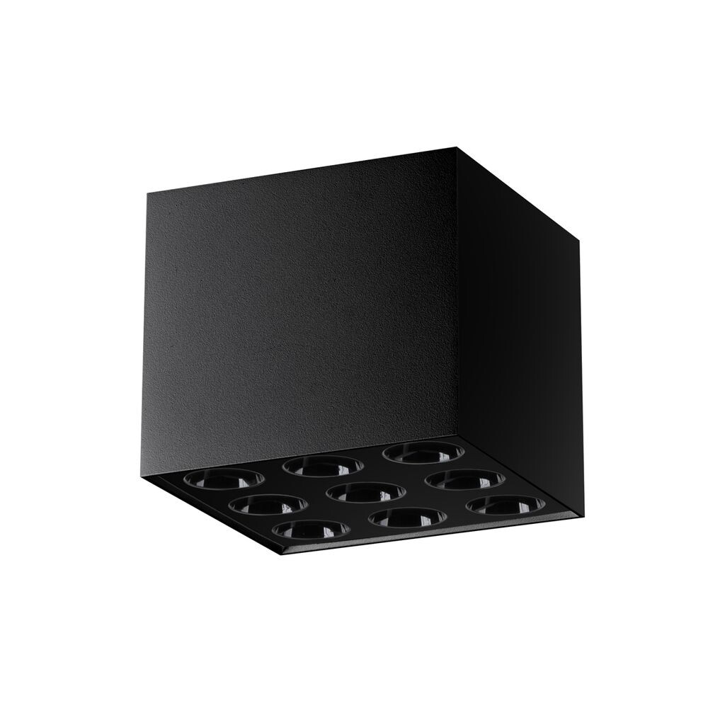 Потолочный светильник OZZY черный светодиод 9xLED 16Вт алюминий 8,3x9,5x9,5см Sollux Lighting
Потолочный светильник OZZY черный светодиод 9xLED 16Вт алюминий 8,3x9,5x9,5см Sollux Lighting