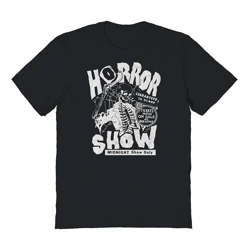 Мужская футболка с рисунком ужасов на Хэллоуин Licensed Character, черный
Мужская футболка с рисунком ужасов на Хэллоуин Licensed Character, черный