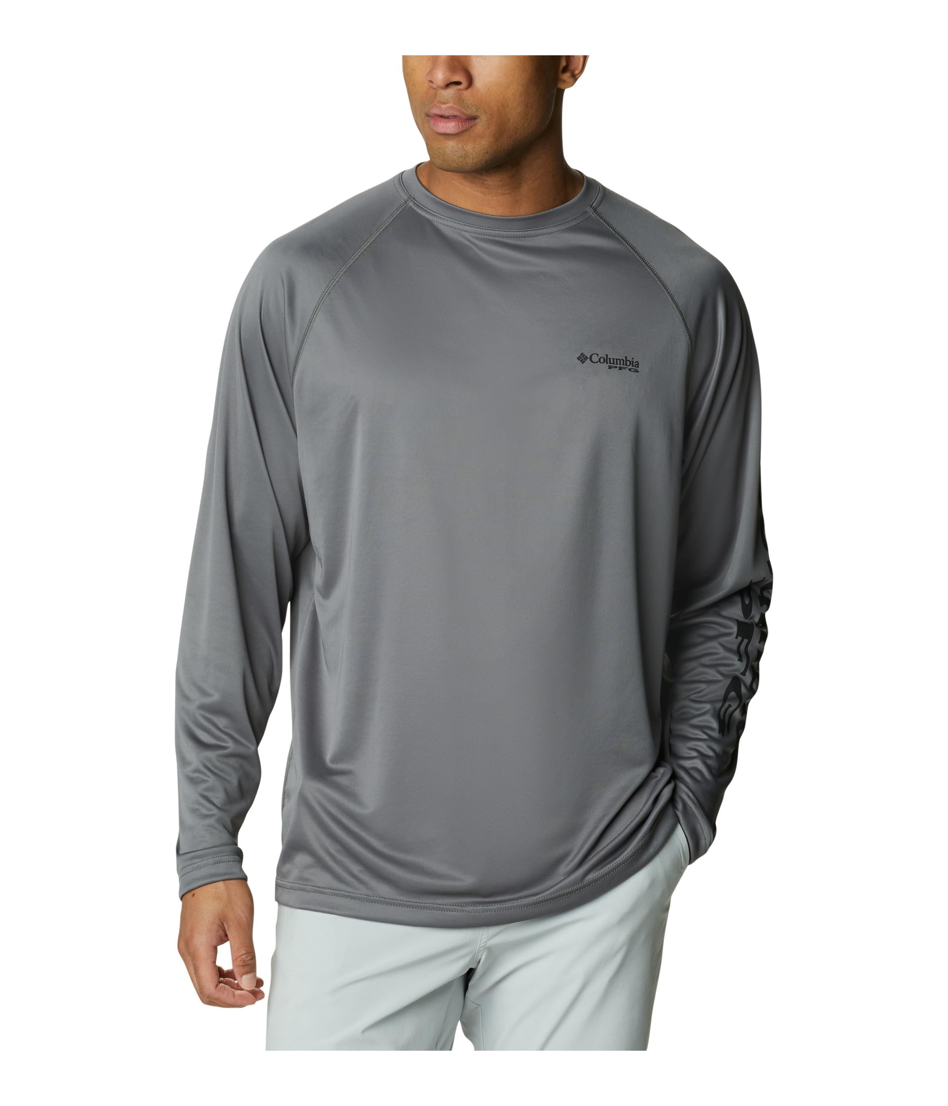 Рубашка Columbia Terminal Tackle L/S Shirt, City Grey/Black Logo
Рубашка Columbia Terminal Tackle L/S Shirt, City Grey/Black Logo