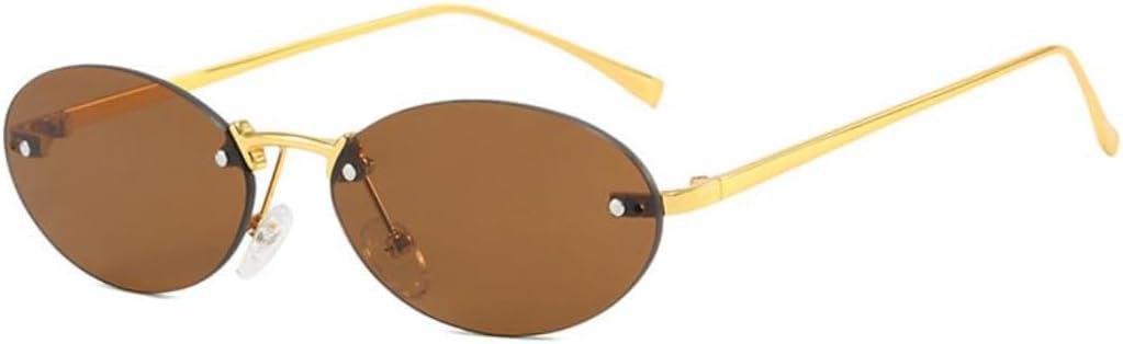 Эллиптические солнцезащитные очки без оправы для женщин, модный тренд, мужские солнцезащитные очки для активного отдыха, защита от УФ-излучения UV400, класса люкс VVTWSSW, C3
Эллиптические солнцезащитные очки без оправы для женщин, модный тренд, мужские солнцезащитные очки для активного отдыха, защита от УФ-излучения UV400, класса люкс VVTWSSW, C3