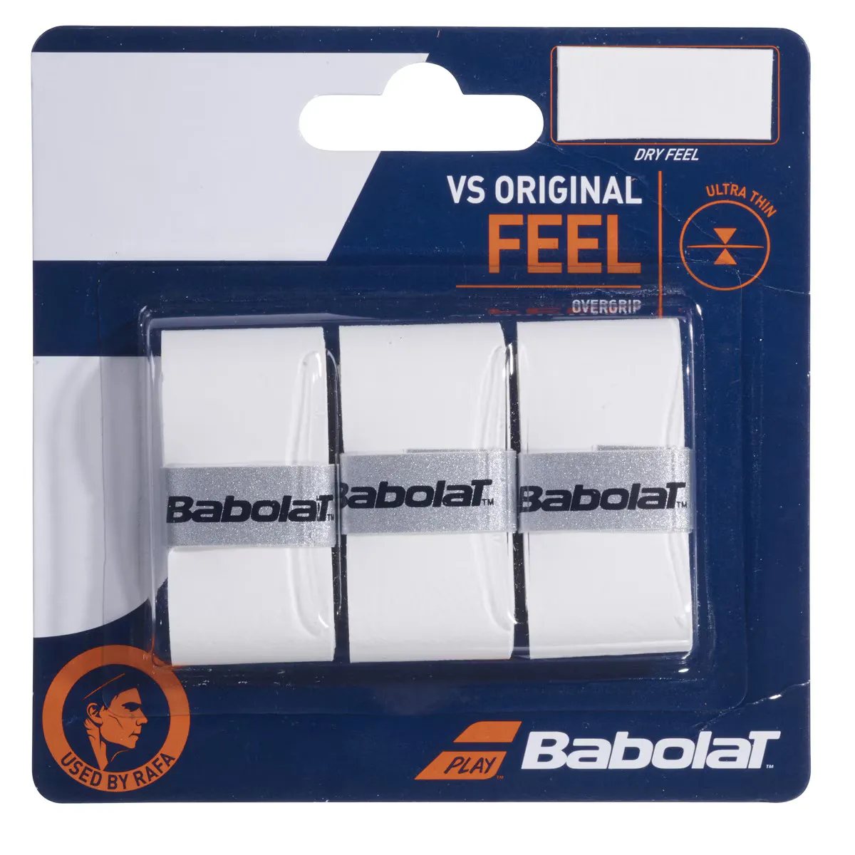 Упаковка из 3 ручек VS Original Babolat, белый
Упаковка из 3 ручек VS Original Babolat, белый