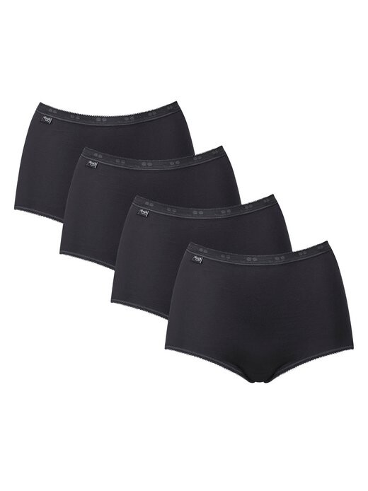 Трусики макси базовый+ Sloggi, черный
Трусики макси базовый+ Sloggi, черный