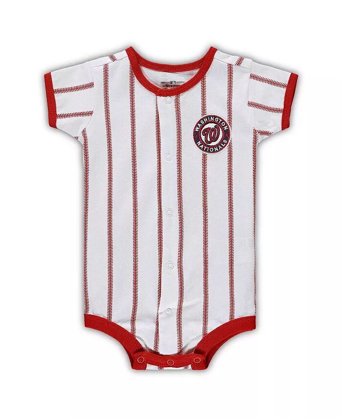 Боди с короткими рукавами для новорожденных мальчиков и девочек, белый, красный, Washington Nationals Power Hitter Outerstuff
Боди с короткими рукавами для новорожденных мальчиков и девочек, белый, красный, Washington Nationals Power Hitter Outerstuff