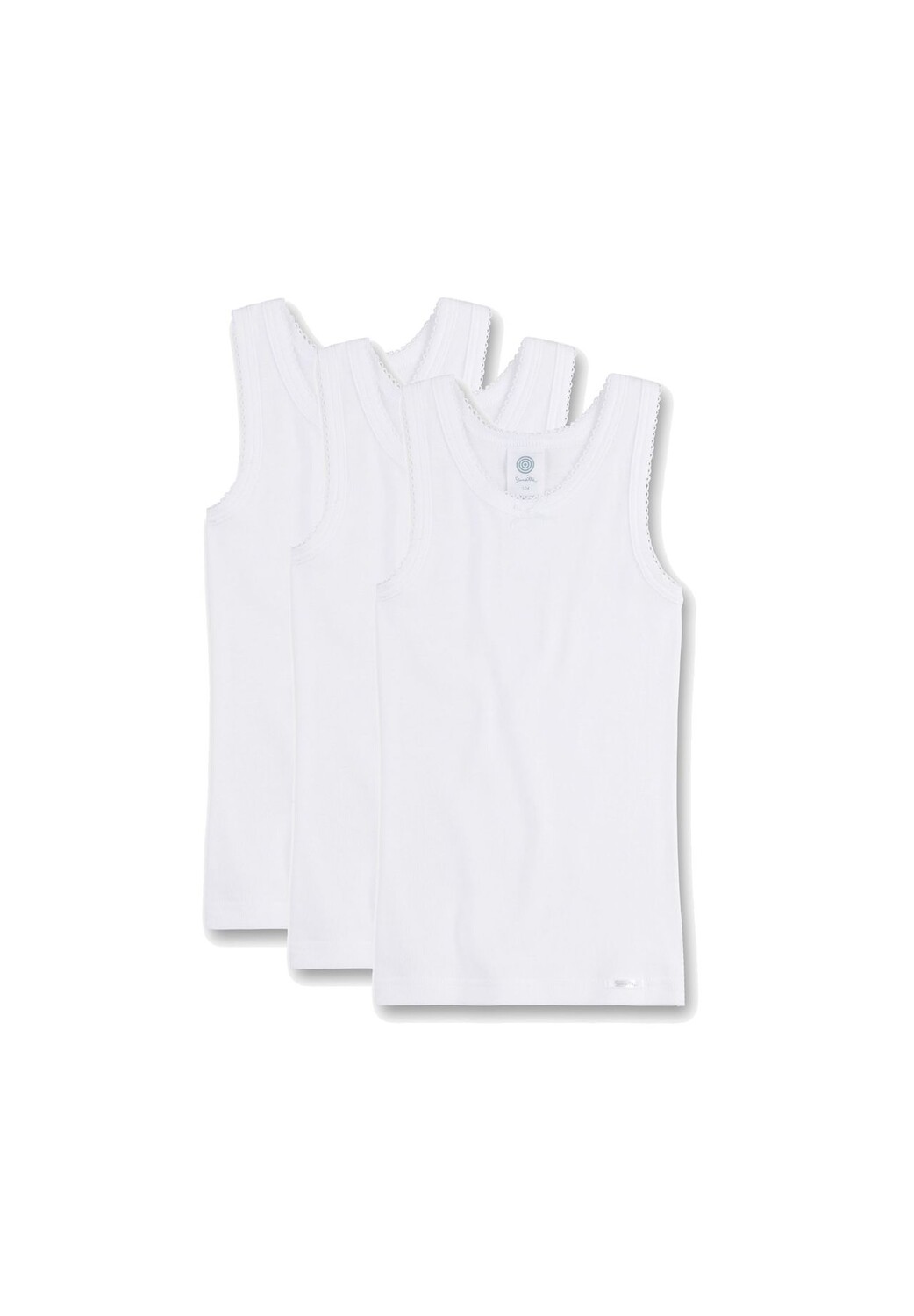 Майка для девочки - рубашка без рукавов, верх, хлопок натуральный, однотонный Sanetta, белый
Майка для девочки - рубашка без рукавов, верх, хлопок натуральный, однотонный Sanetta, белый