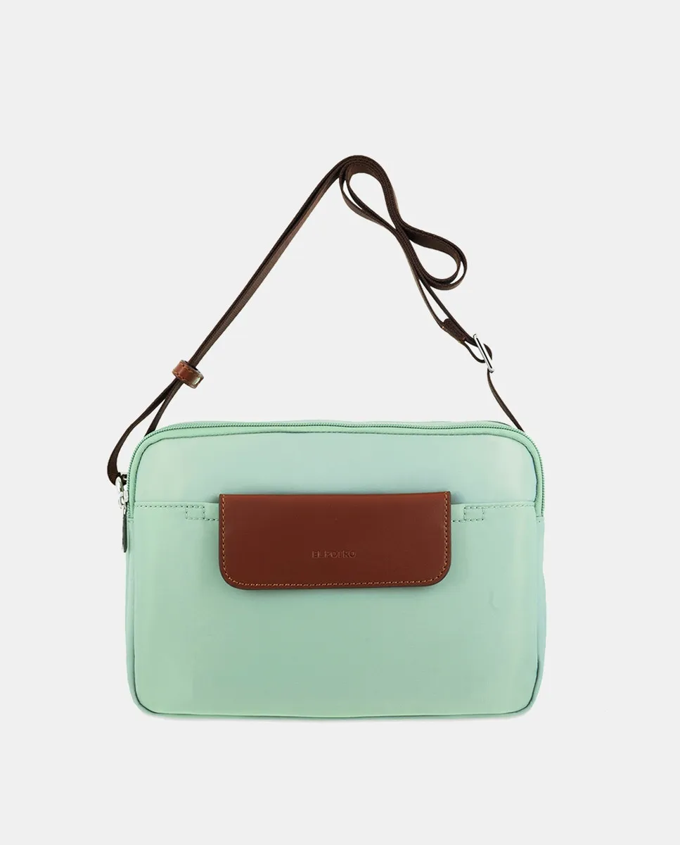 Сумка через плечо с регулируемой ручкой El Potro, цвет Verde Agua
Сумка через плечо с регулируемой ручкой El Potro, цвет Verde Agua