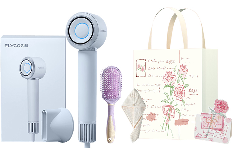 Фен для волос Flyco, FH6371 Valentine's Day Gift Bag Set
Фен для волос Flyco, FH6371 Valentine's Day Gift Bag Set