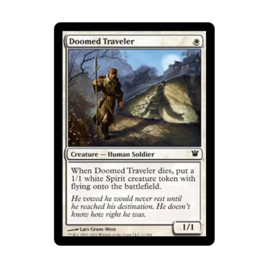 CCG Обреченный путешественник (клавиша C), MTG - Innistrad
CCG Обреченный путешественник (клавиша C), MTG - Innistrad