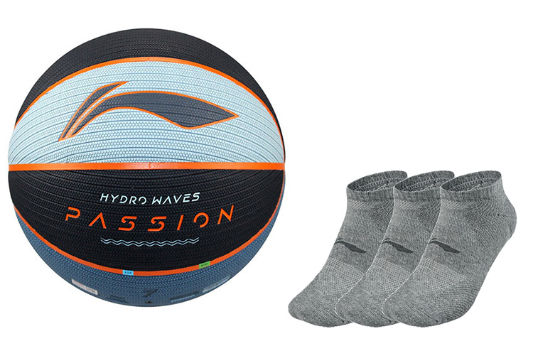 LINING Баскетбольный мяч PU Basketball Blue Black размер 7 для тренировок унисекс
LINING Баскетбольный мяч PU Basketball Blue Black размер 7 для тренировок унисекс