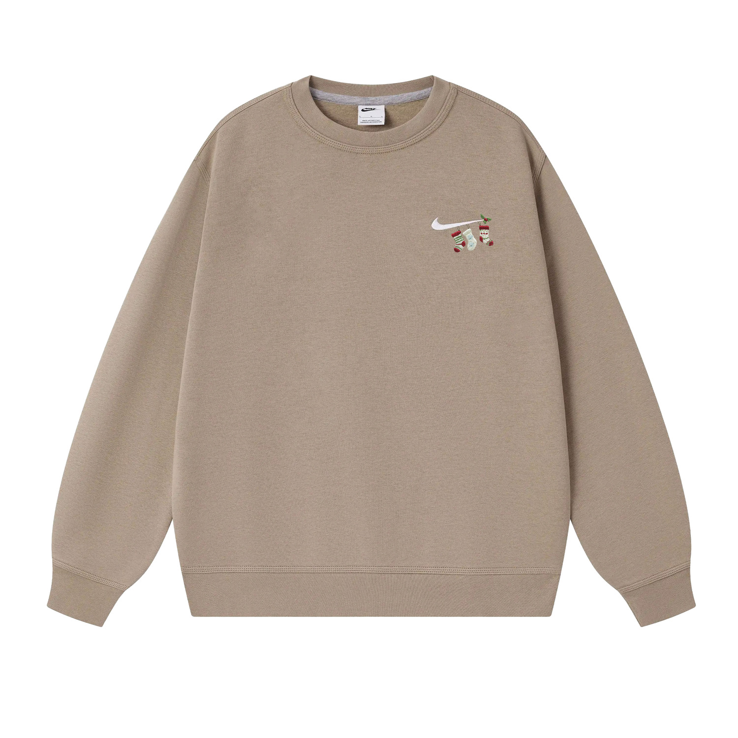 Nike Толстовка Club Unisex с круглым вырезом, утепленная, цвет khaki
Nike Толстовка Club Unisex с круглым вырезом, утепленная, цвет khaki