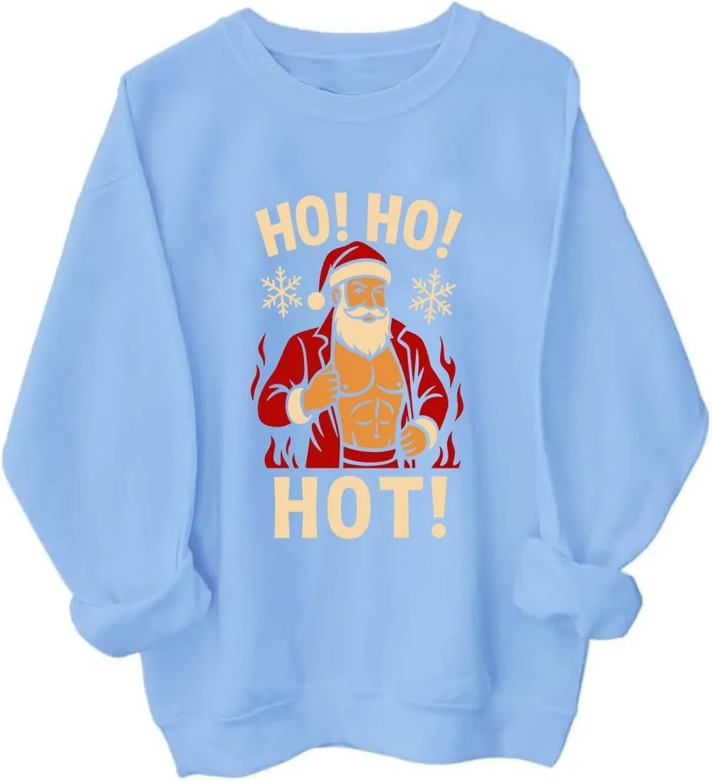 HO! HO! HOT! Funny Santa свитшот – сексуальный мускулистый Санта Клаус KALRUP
HO! HO! HOT! Funny Santa свитшот – сексуальный мускулистый Санта Клаус KALRUP