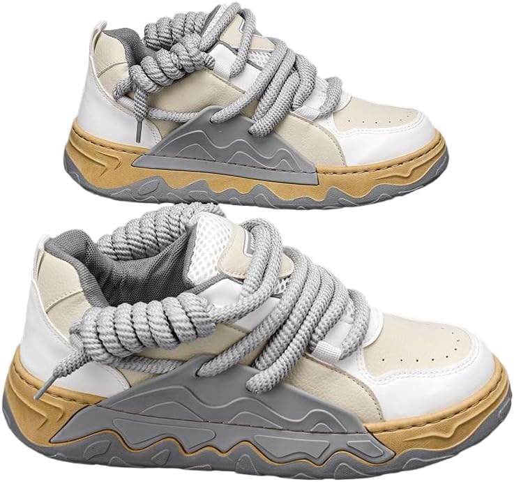 Мужские стильные кроссовки Hhhchpm с контрастной отделкой для скейтборда, удобные, нескользящие, прочные с толстой подошвой, подходят для активного отдыха на открытом воздухе, хаки
Мужские стильные кроссовки Hhhchpm с контрастной отделкой для скейтборда, удобные, нескользящие, прочные с толстой подошвой, подходят для активного отдыха на открытом воздухе, хаки